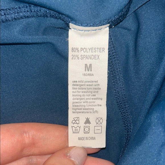 Pleated Athletic Mini Skirt in Navy - Picture 5 of 5